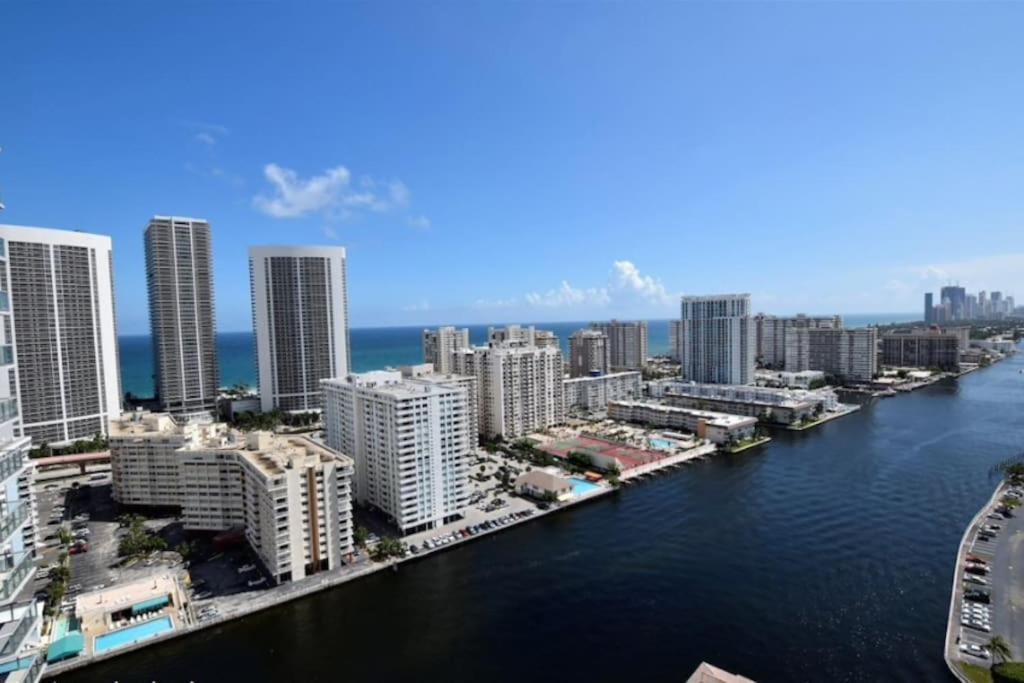 Miami Beach 1B/1B Incredible View Apartment With Kitchen Hallandale Beach Εξωτερικό φωτογραφία