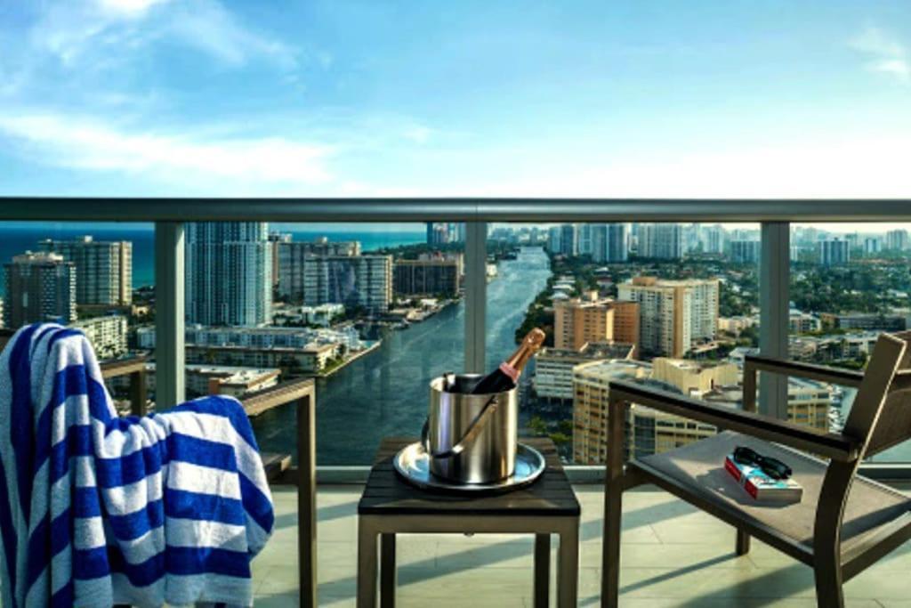 Miami Beach 1B/1B Incredible View Apartment With Kitchen Hallandale Beach Εξωτερικό φωτογραφία